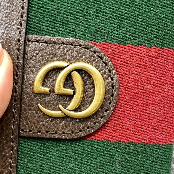 100% Authentic Gucci Leather Card Holder - Picture 11 of 12